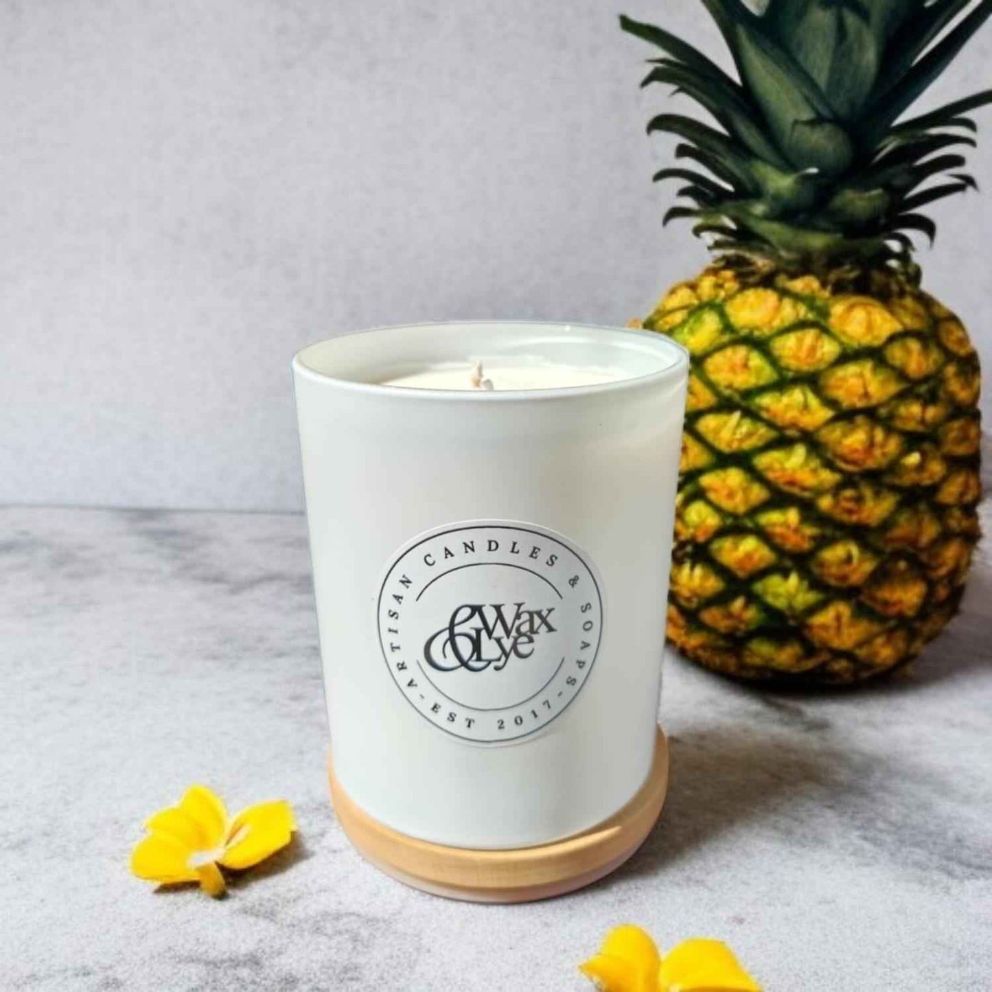 Pineapple Frangipani Candles