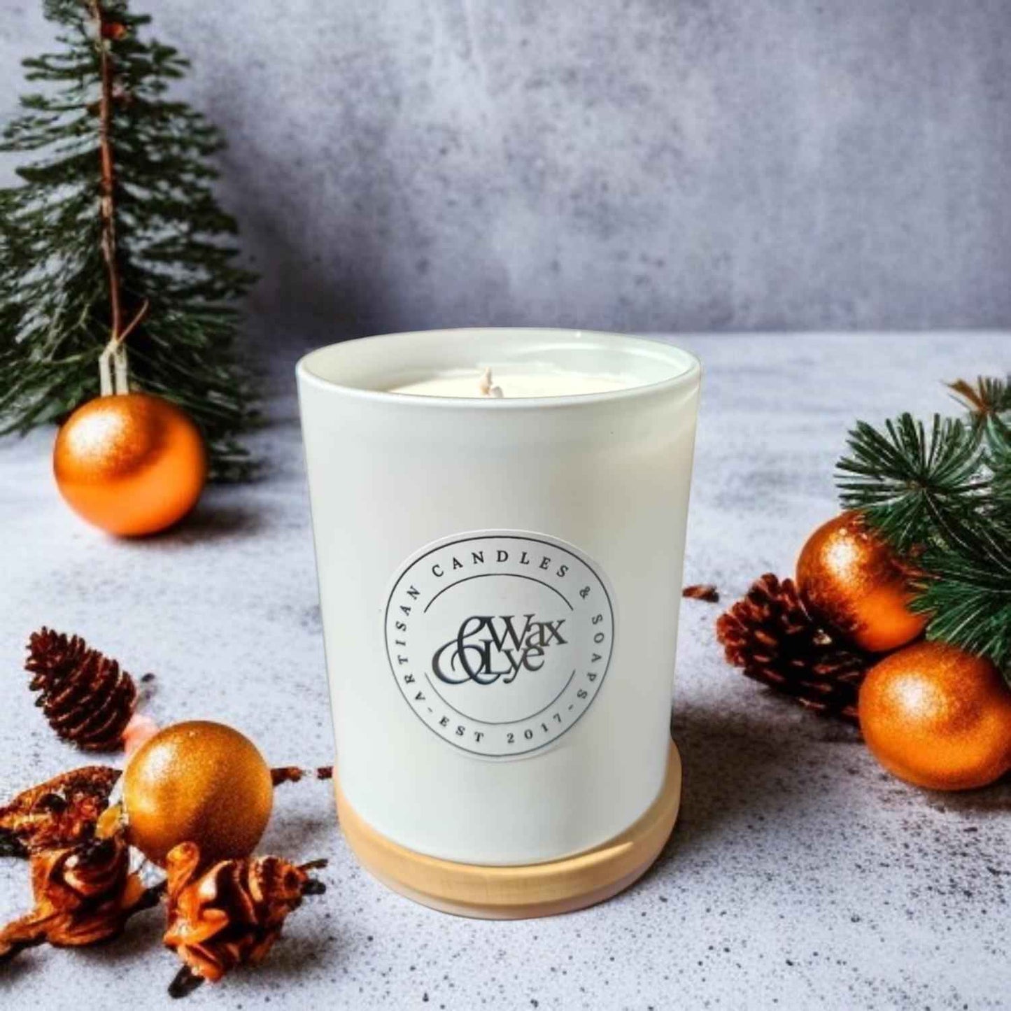 Winter Cedar Candles