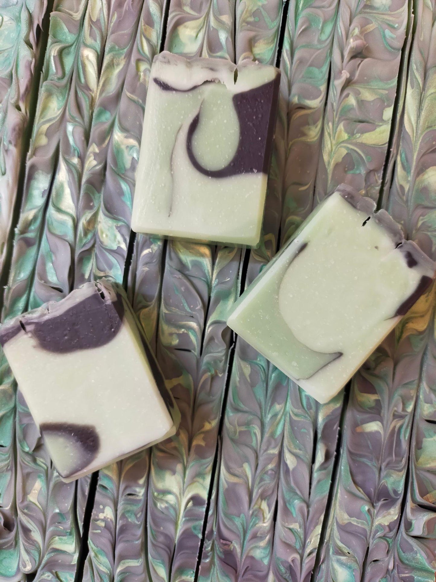 Green Tea & Lemongrass Artisan Soap