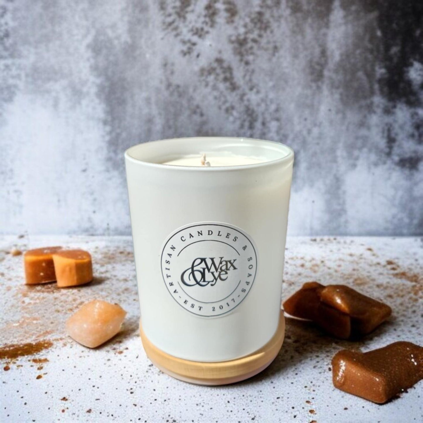 Butterscotch Pudding Candles