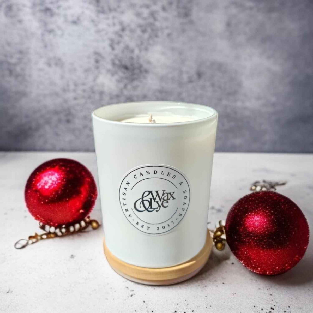 Christmas Pudding Candles