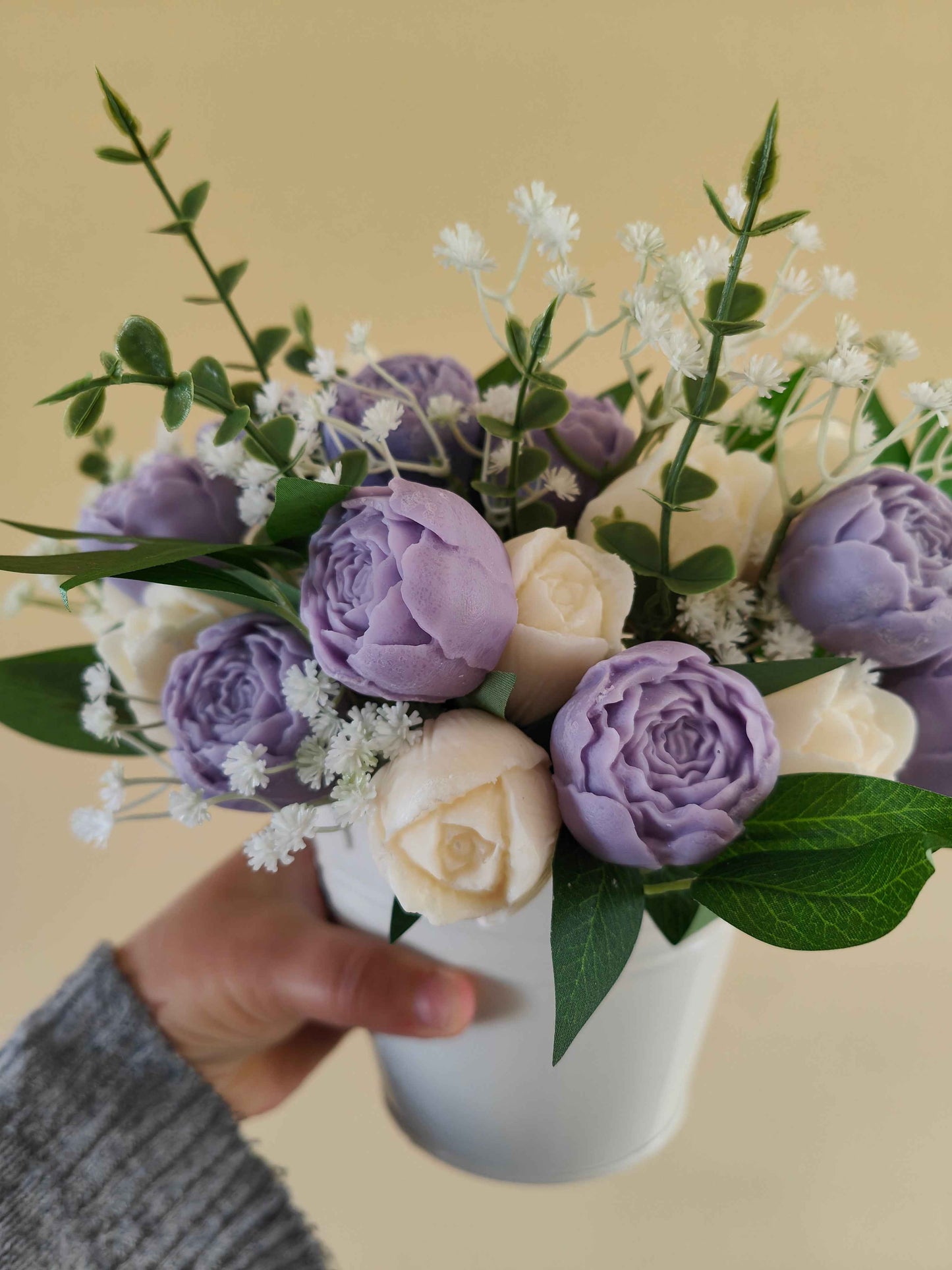 Scented Wax Flower Bouquets