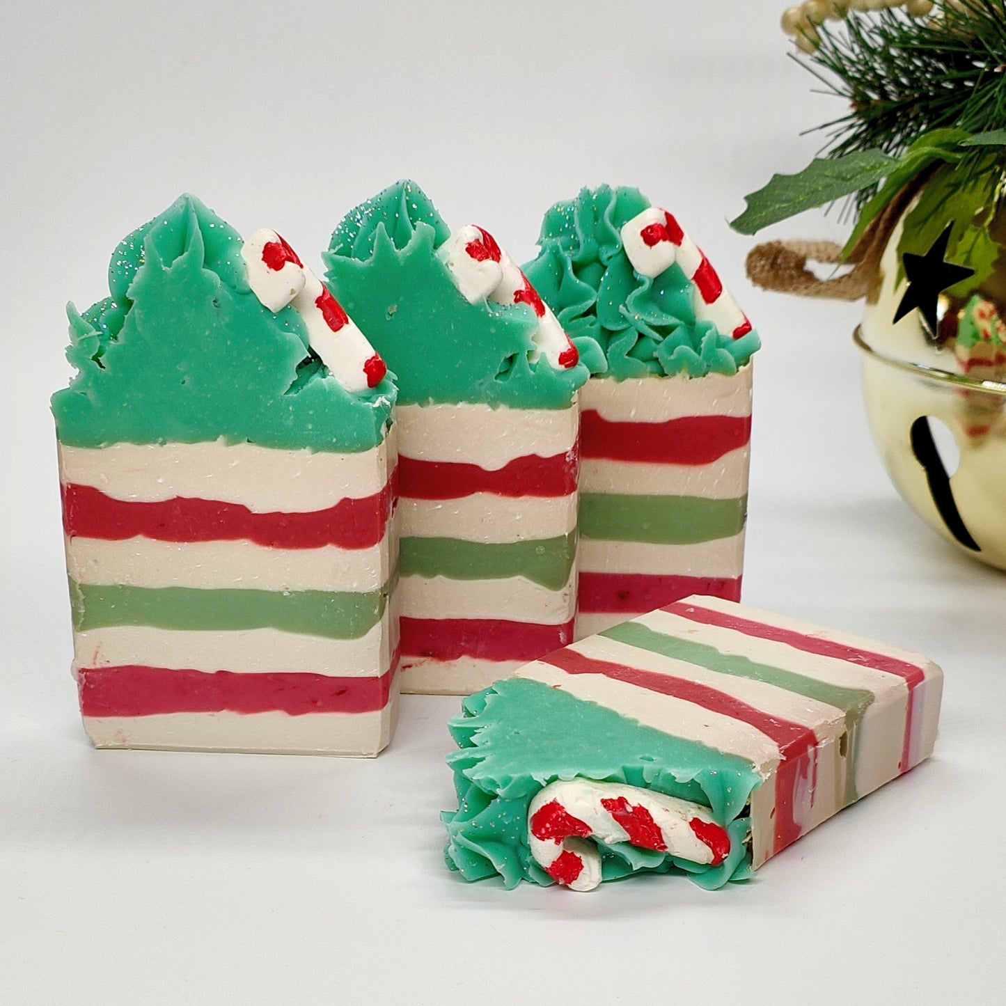 Candy Cane Lane Frosted Soap