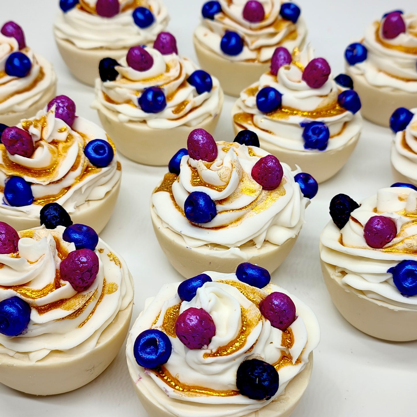 Pavlova Cupcake Soap
