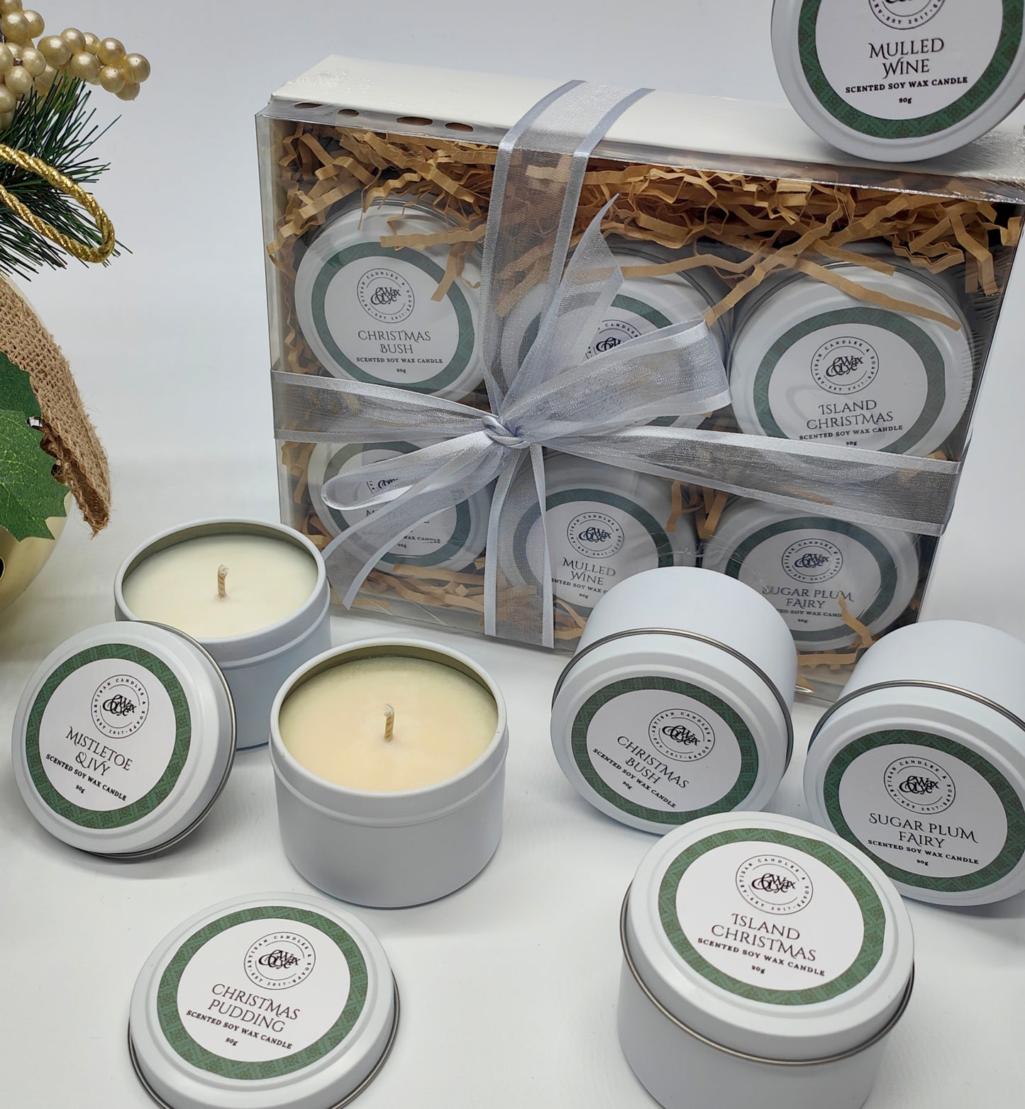 Christmas Candle Collection Gift Box