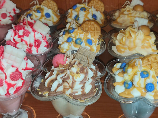 Sweet Treat Ice Cream Sundae Candles
