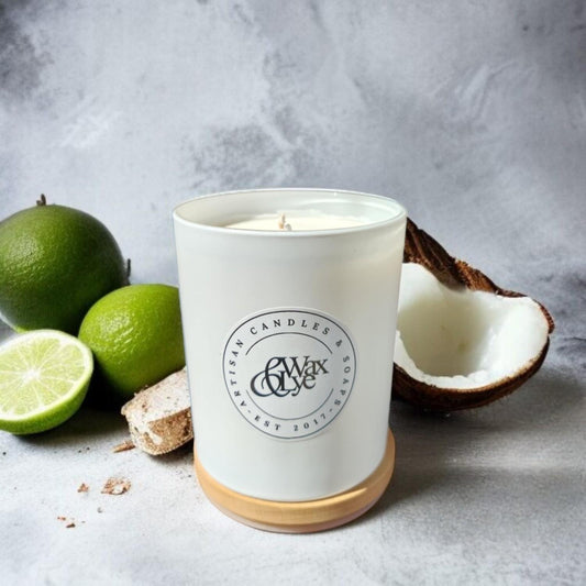 Lime & Coconut Candles