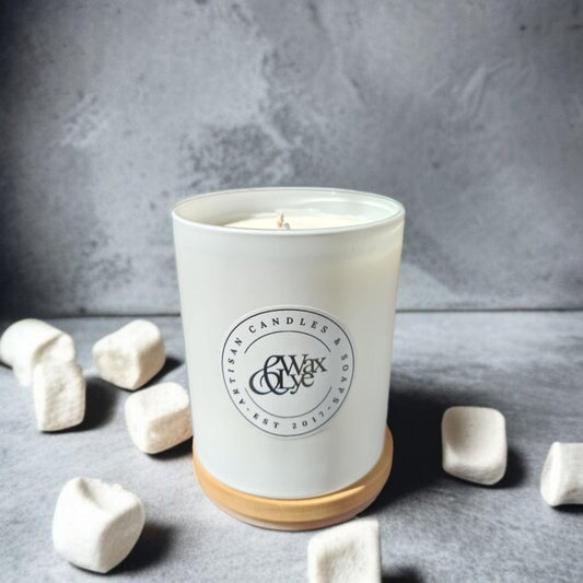 Marshmallow Candles