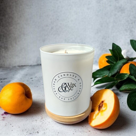 Orange & Peach Blossom Candles