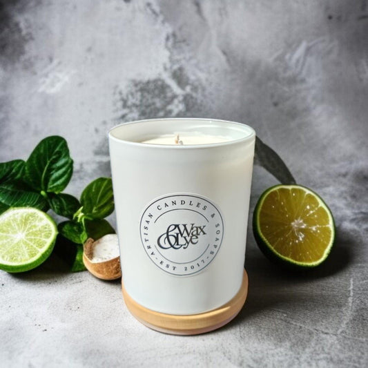 Lime, Basil & Mandarin Candles