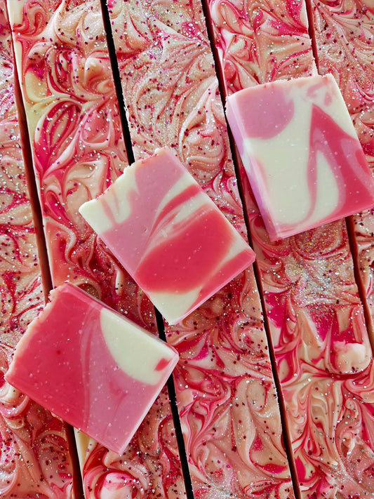 Champagne Strawberries Artisan Soap