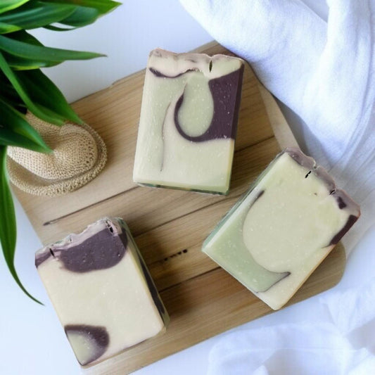 Green Tea & Lemongrass Artisan Soap