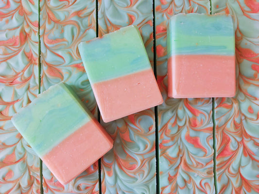 Lime, Basil & Mandarin Artisan Soap