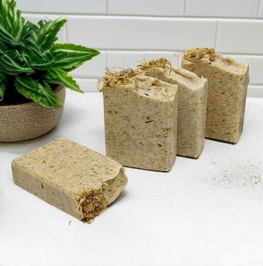 Goats Milk, Calendula & Chamomile Soap
