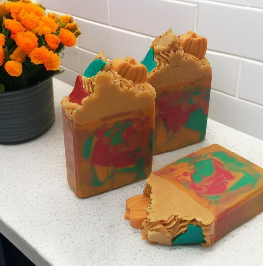All Hallows Eve Frosted Soap