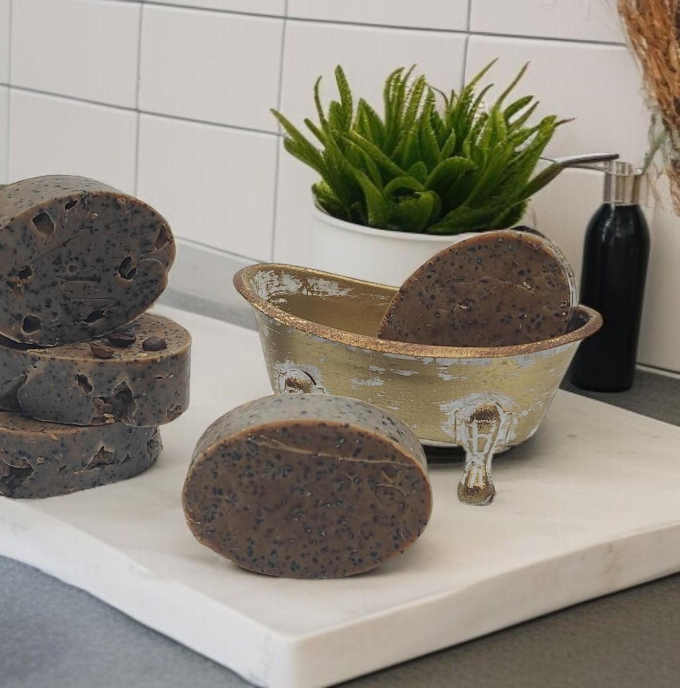 Coffee & Coconut Exfoliating Soap