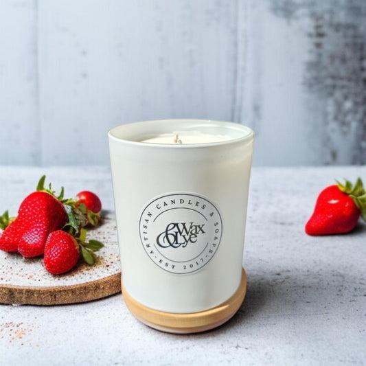 Strawberry Candles