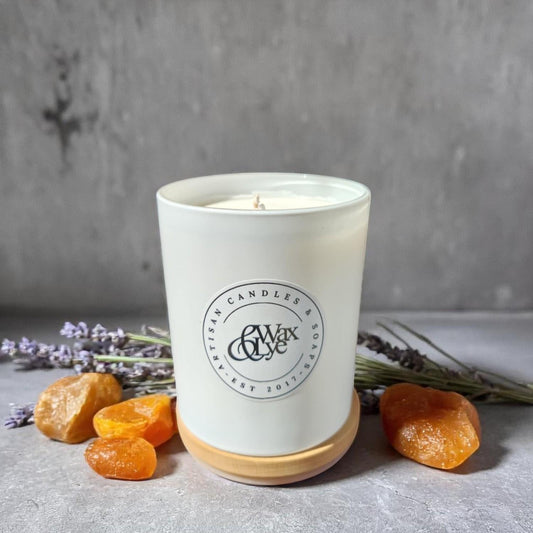 Black Amber & Lavender Candles