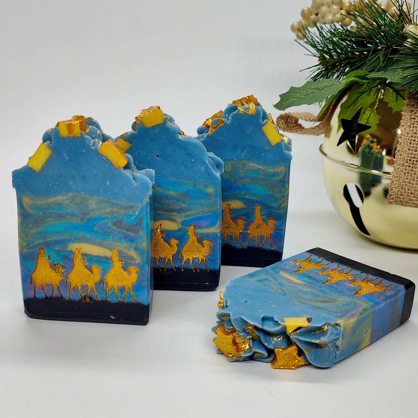 Silent Night Frosted Soap