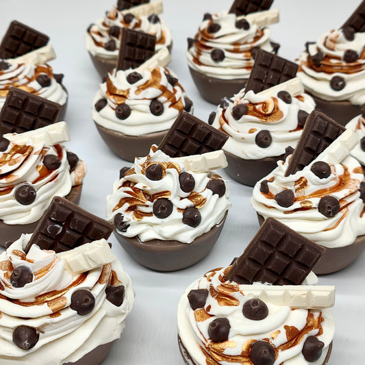 Chocolate Cupcake Soaps
