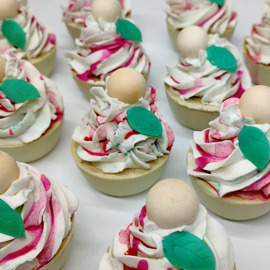 Peppermint Swirl Cupcake Soap