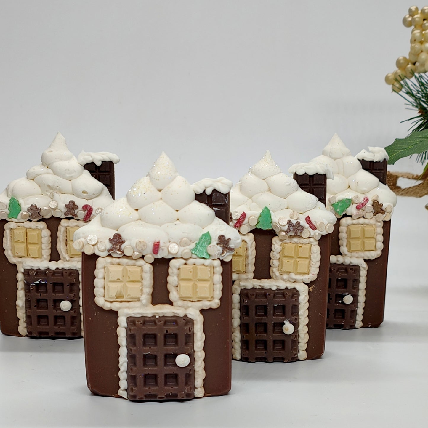 Gingerbread Village Frosted Soap