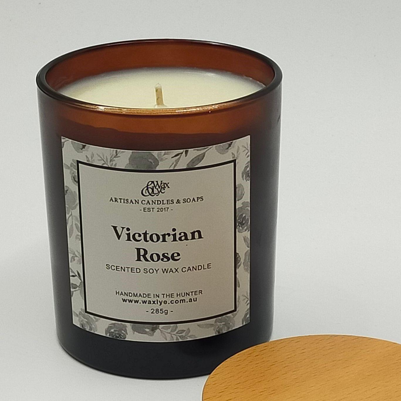 Victorian Rose Candles